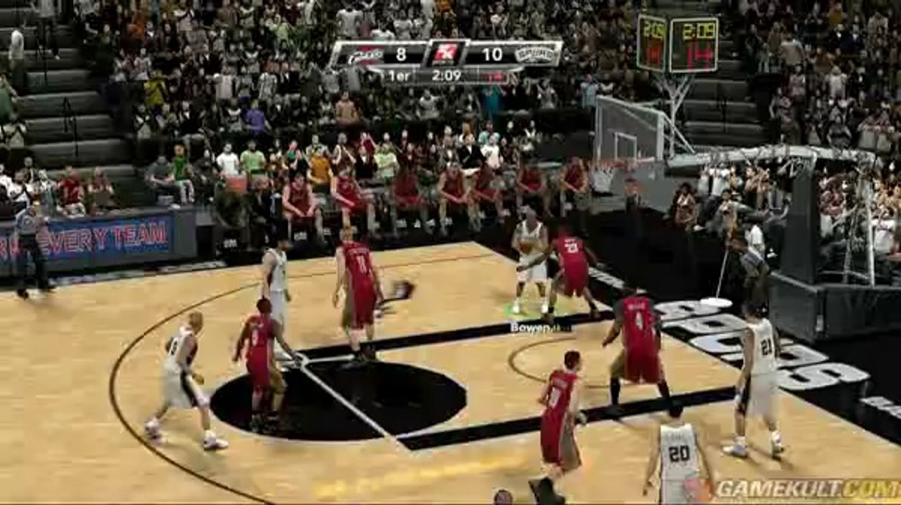 NBA 2K9 - Duncan Vs King James