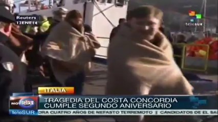Se cumplen dos años de la tragedia del barco Costa Concordia