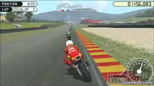 Moto GP : vidéos du jeu sur PlayStation Portable - Gamekult