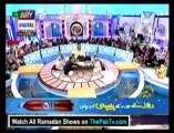 junaid jamshed  Ramzan transmission ARY about Hashim Amla