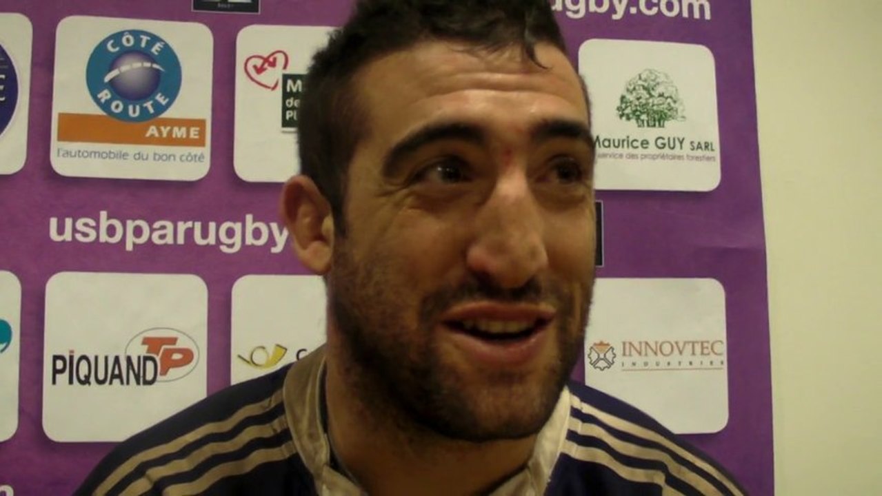 Rugby pro D2 - Grégory Garnier réagit après USB - CSBJ