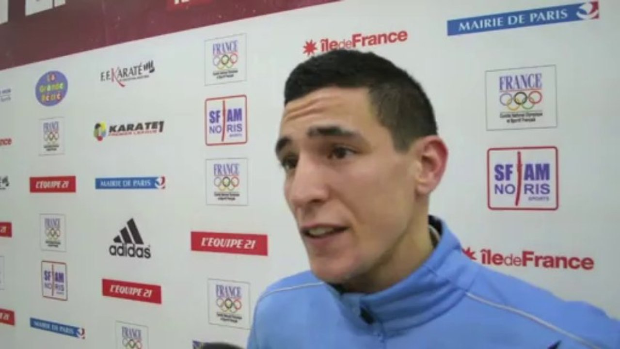 Sofiane Agoudjil heureux d'avoir réalisé le doublé - Open de Paris 2014