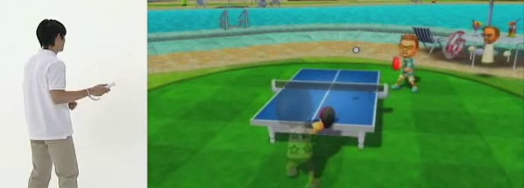 Wii Sports Resort - Vidéo : Ping Pong - Gamekult