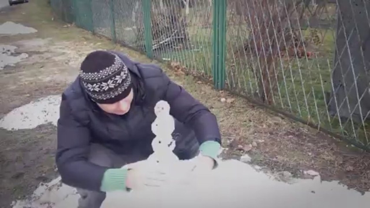 Nie ma zimy bez ... bałwana - Testujemy Z30 z Orange. 3 seria zdań, część nr. 2.