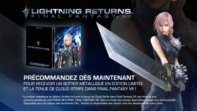 Lightning Returns : Final Fantasy XIII - Cloud Strife Gear Extended Look