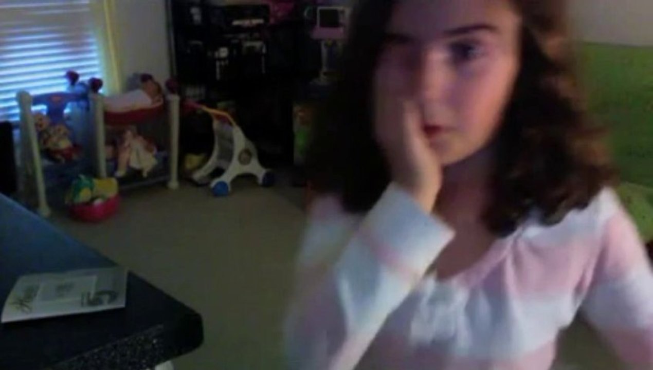 Young lady's dance routine