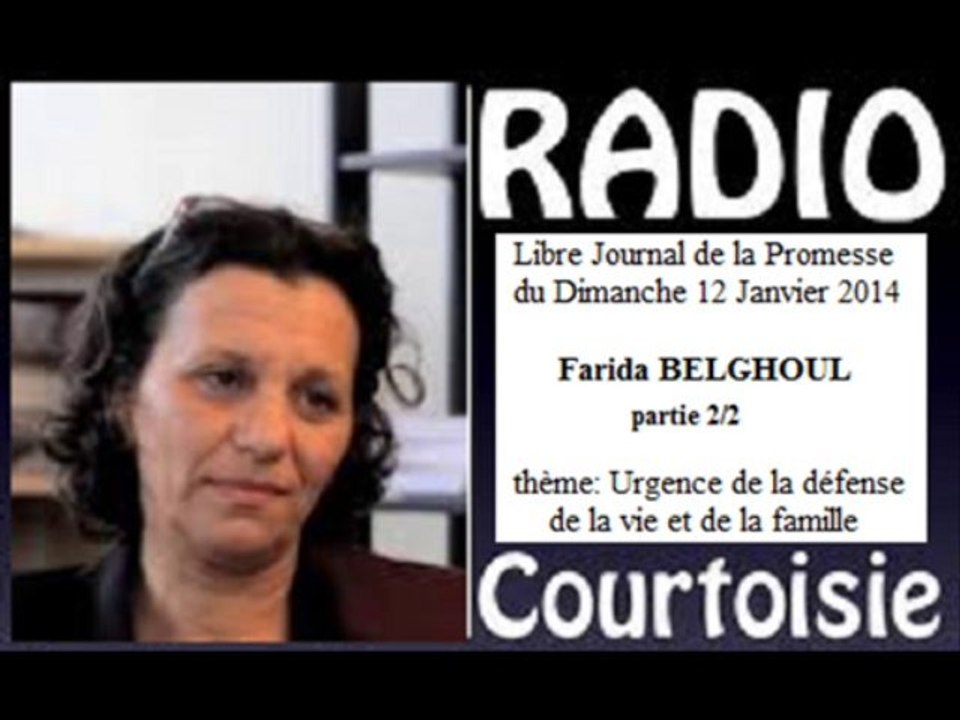 RC 2014.01.12 Farida Belghoul, contre la théorie du genre 2/2