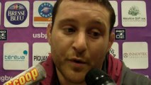 Rugby Pro D2 - Yann Resseguier réagit après USB - CSBJ