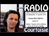 RC 2014.01.12 Farida Belghoul, contre la théorie du genre 1/2