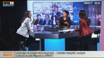 BFM Politique: L'interview d'Aurélie Filippetti par Anna Cabana du Point - 12/01 3/6