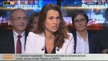 BFM Poltique: L'interview d'Aurélie Filippetti par Apolline de Malherbe - 12/01 1/6
