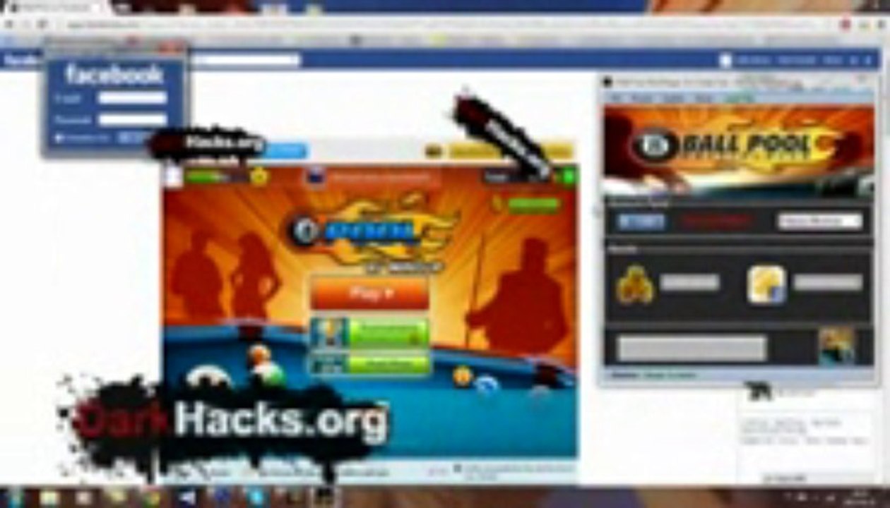 8 Ball Pool Cheat Tool - Coins & Credits Adder - 8 Ball Pool Hack Download  [HD] [Final 2014]