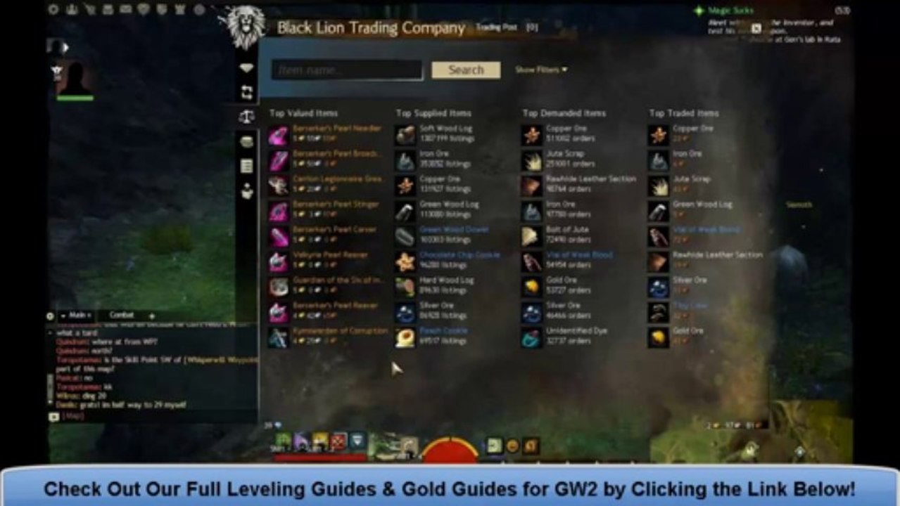 GameTag.com - Buy Sell Accounts - Guild Wars 2 Trading Post Guide(1)