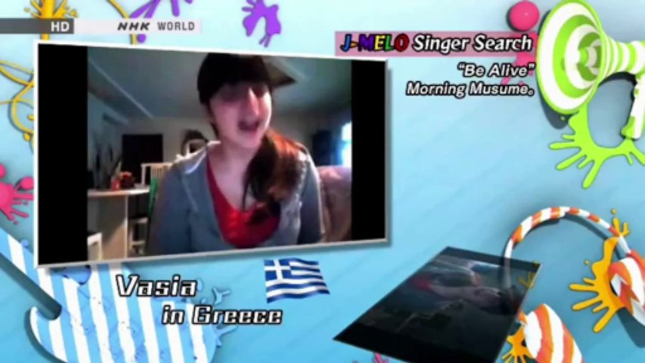 (2014.01.12) J-Melo - VaCiitoo-chan singing "BE ALIVE"