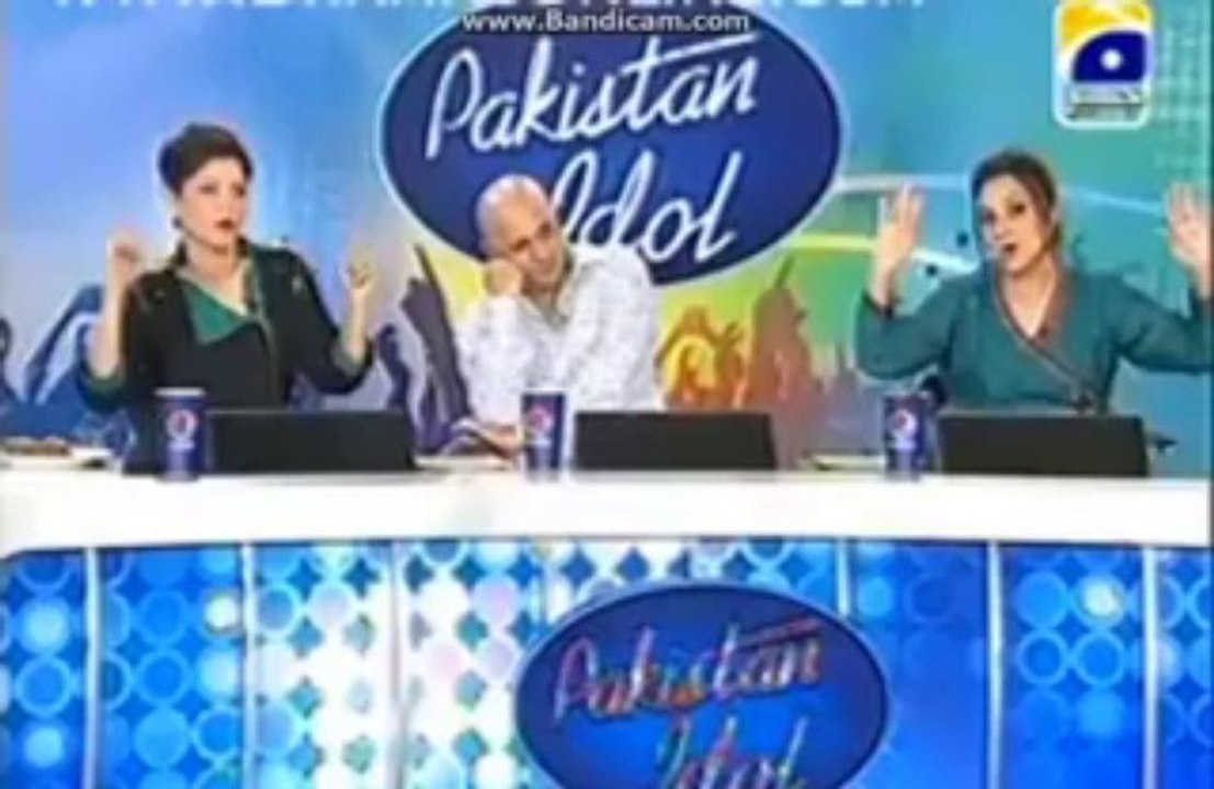 Pakistan Idol Judges, Have you ever seen yourself in a mirror while singing- - Video Dailymotion