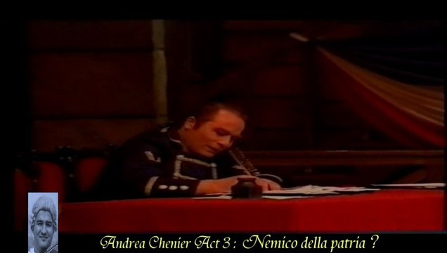 Andrea Chenier Act 3 : Nemico della patria? - Ankara State Opera and Ballet
