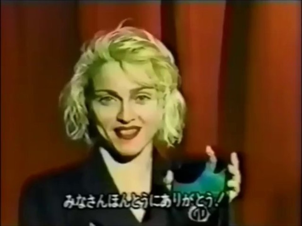 Madonna wins Japan's Grand Prix Award for Album of the Year 1990