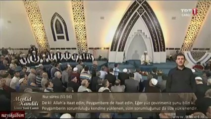 3 Yaşar Çuhadar Nur süresi Mevlit kandili 2014