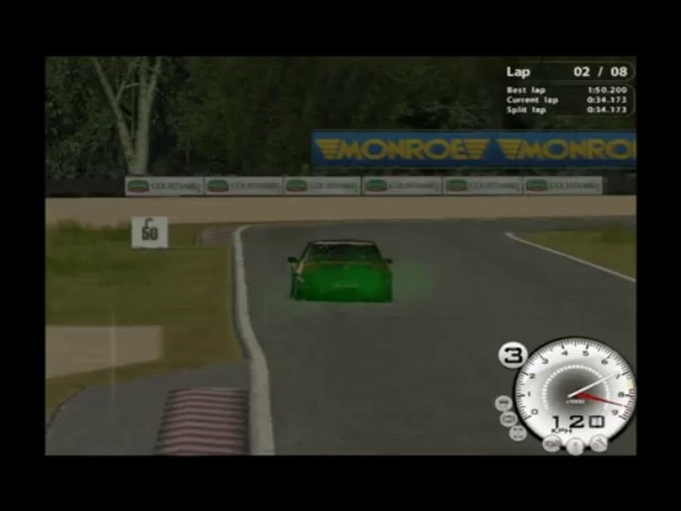 CWRL Anderstorp Rain lap
