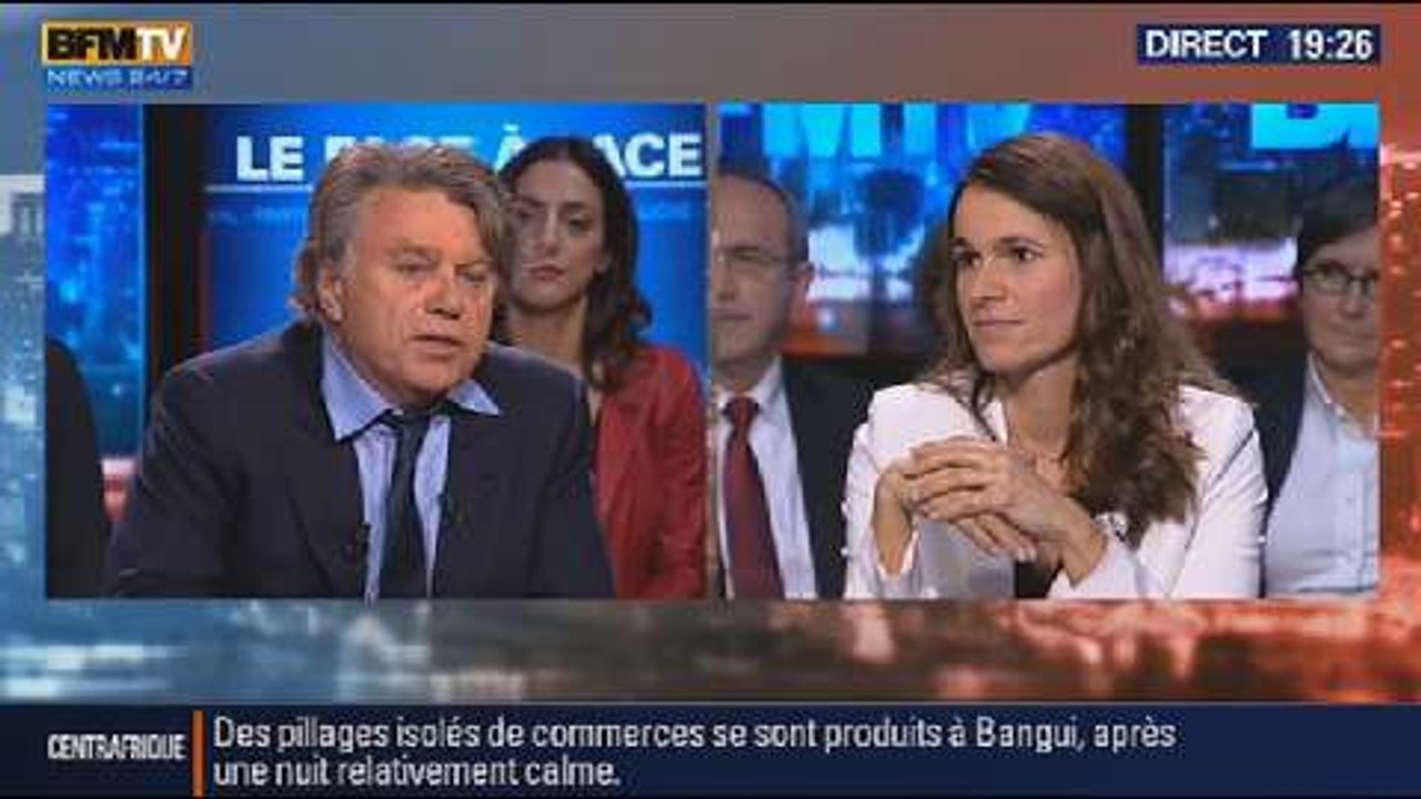 BFM Politique: Aurélie Filippetti face à Gilbert Collard - 12/01 5/6