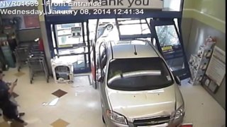 Car Crashes into Store Hitting Customer