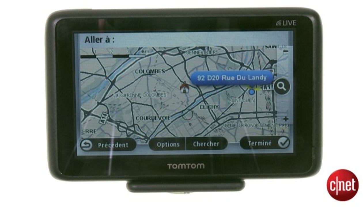 Démo du TomTom Go Live 1005