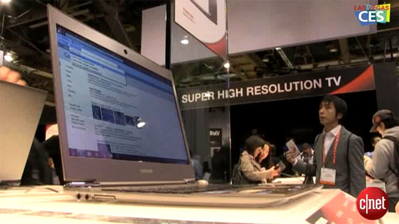 CES 2012 : le Portégé Z835 et un prototype d'ultrabook présentés par Toshiba