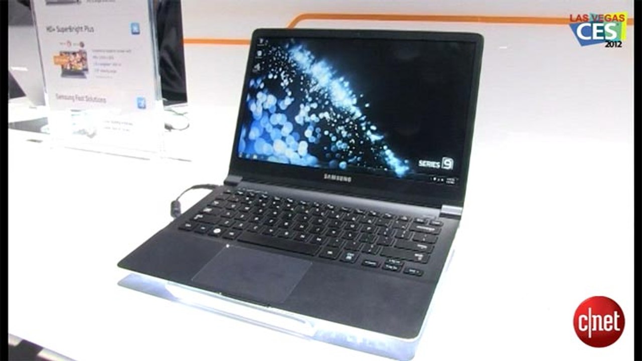 CES 2012 : ultrabooks Samsung Séries 9 en vidéo