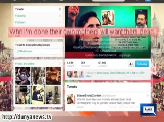 PPP chief often makes headlines with his outspoken tweets