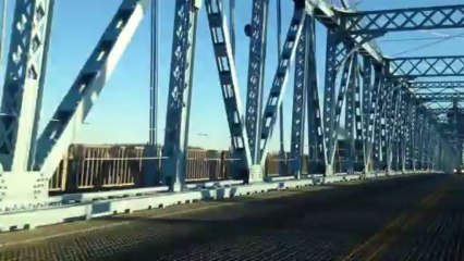 Ride Across The Suspension Bridge.