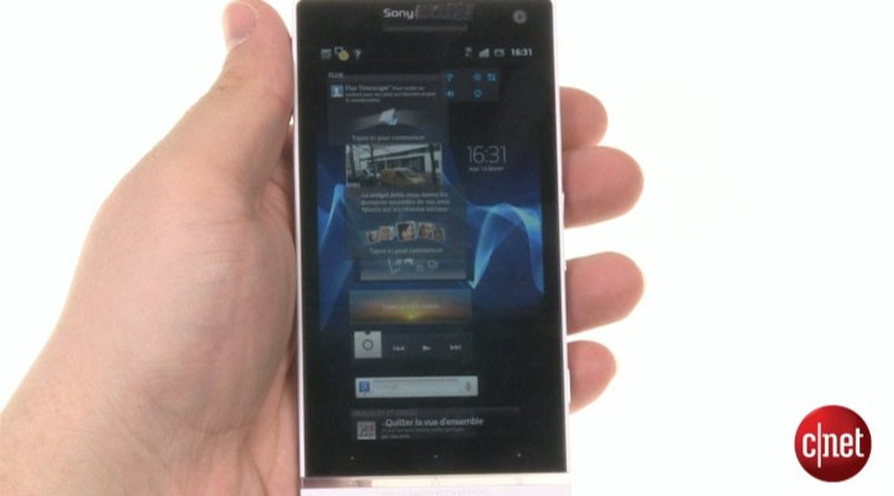Démo du Sony Xperia S