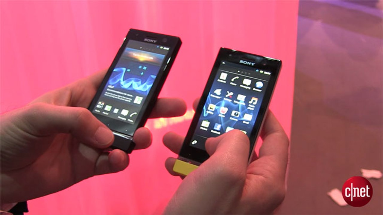 MWC 2012 : Prise en main du Sony Xperia U en vidéo