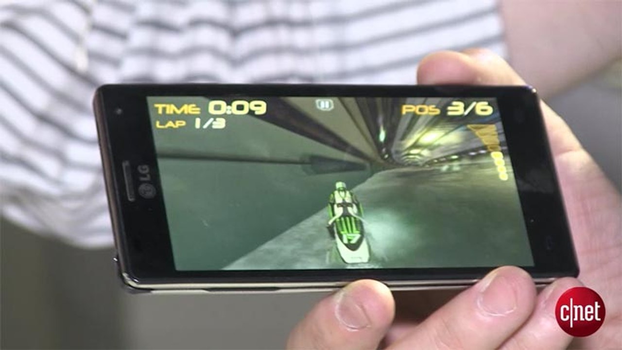 MWC 2012 : prise en main du LG optimus 4X en vidéo