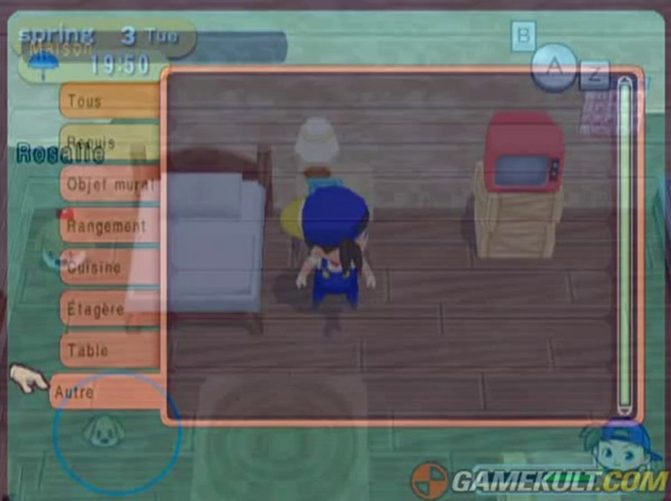 Harvest Moon : Mélodie Magique - La nuit, je pl...