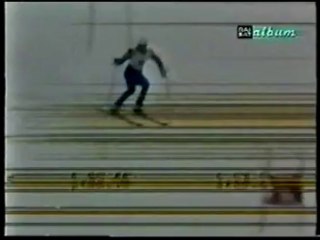 LAKE PLACID 1980 SLALOM GIGANTE STENMARK