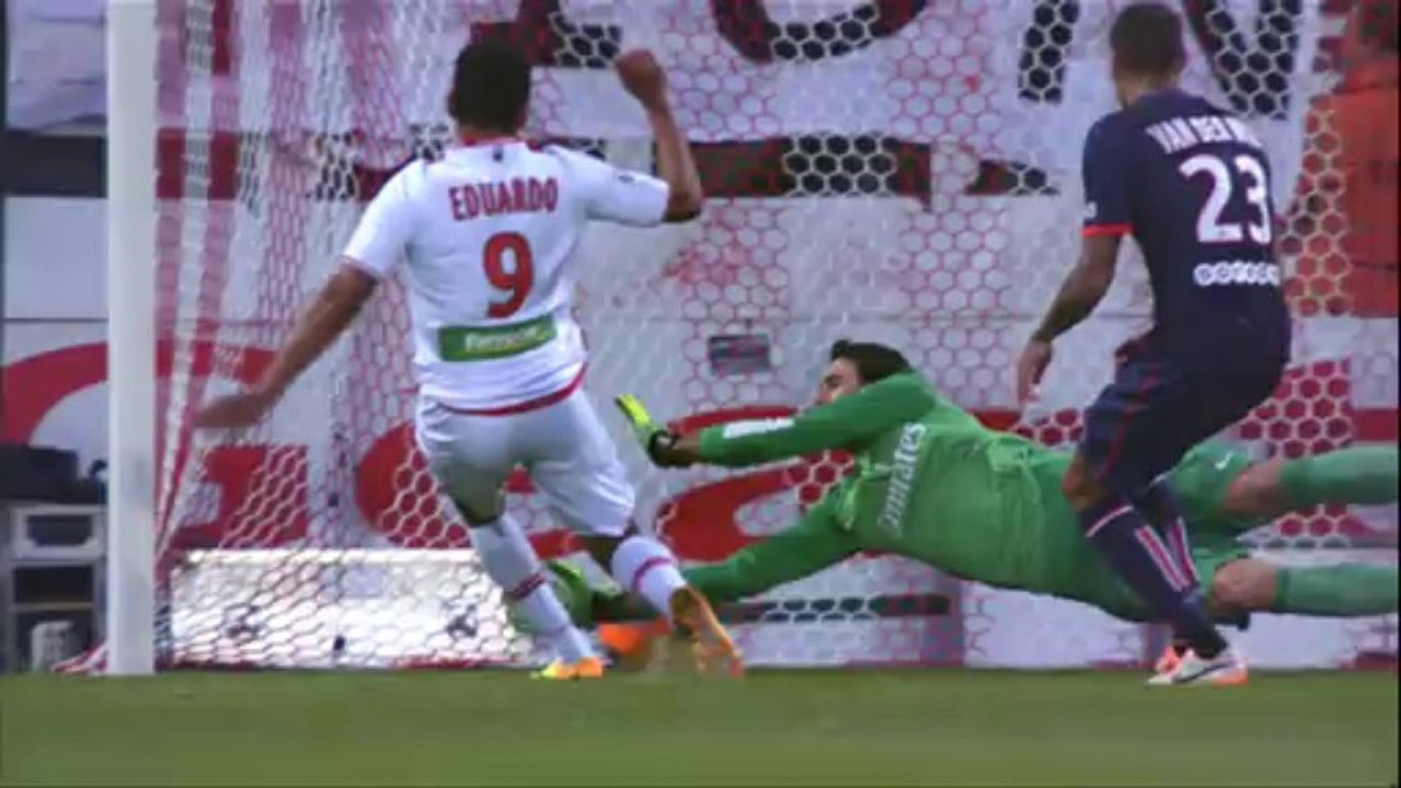 But EDUARDO (6ème) - AC Ajaccio - Paris Saint-Germain - (1-2) - 11/01/14