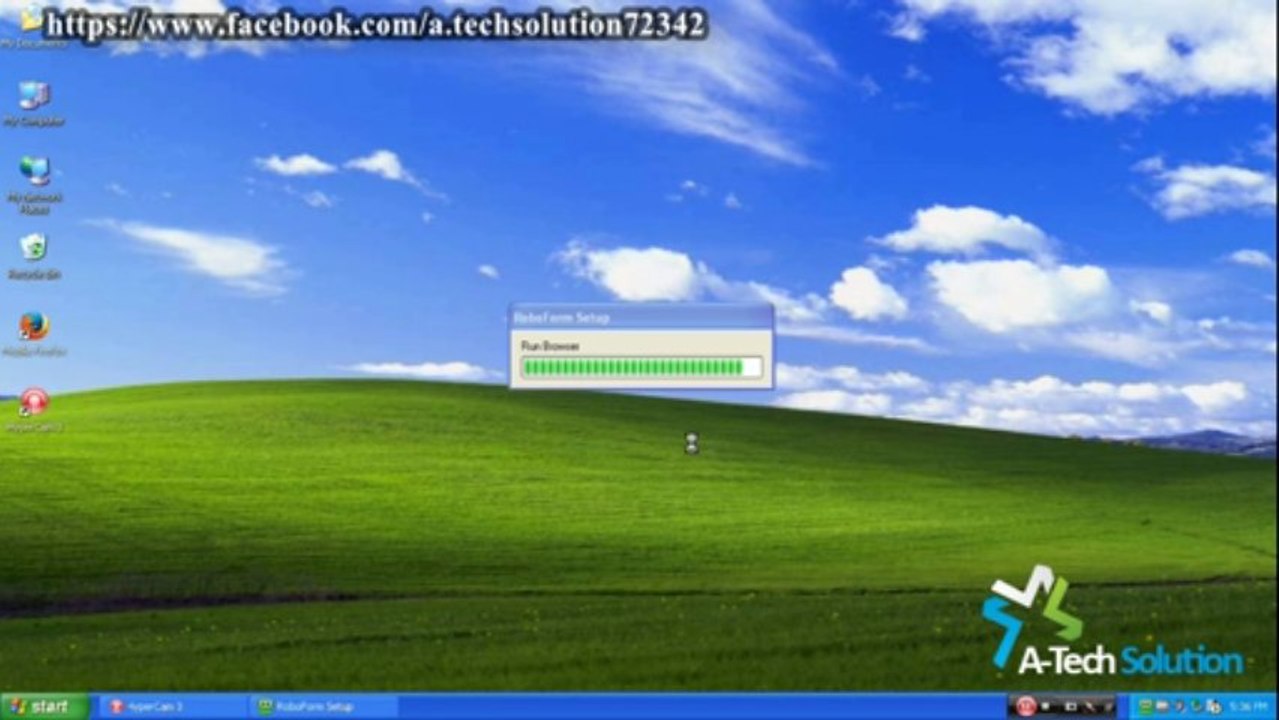 Roboform Installation + Auto form filling Configuration in URDU by A-Tech Solution