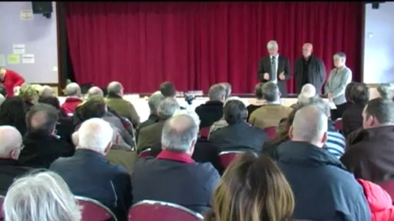 Voeux 2014 - Trégomar - L CAURET maire