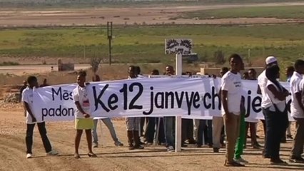 Haitians commemorate victims of devastating quake