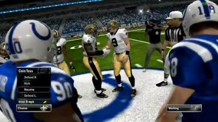 Madden NFL 12 - Entrée des joueurs