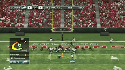 Madden NFL 12 - Eagles vs Falcons 2st Quarter