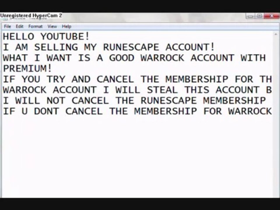 GameTag.com - Buy Sell Accounts - SELLING RS ACCOUNT