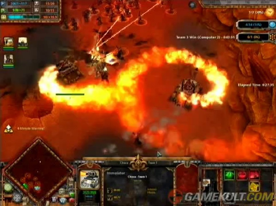 Warhammer 40.000 : Dawn of War - Soulstorm - Ce soir on vous met le feu