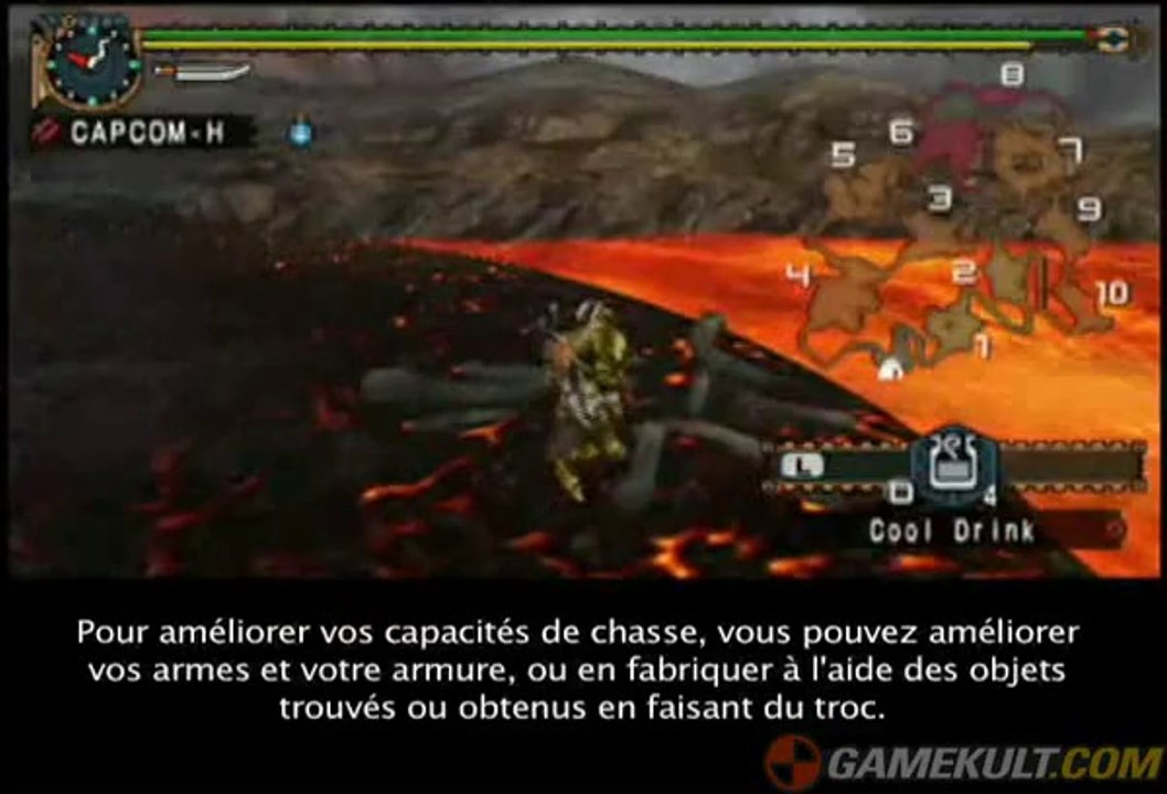 Monster Hunter Freedom Unite - Armes et Armures