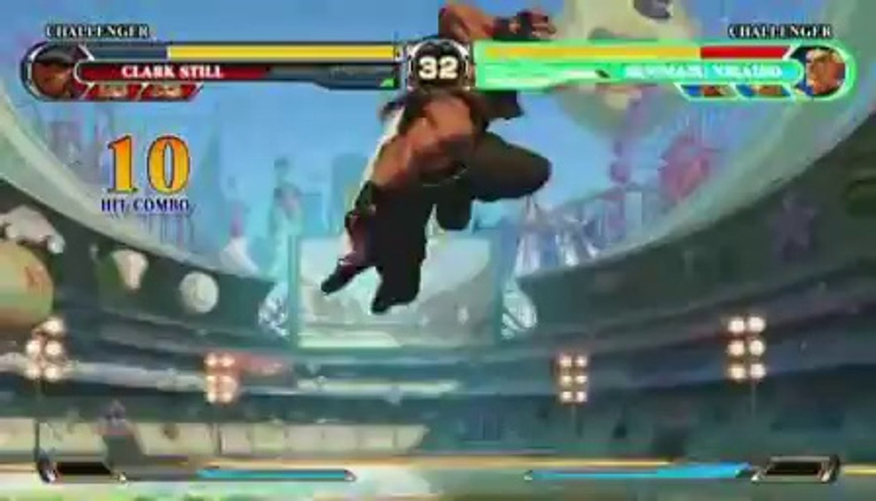 The King of Fighters XII - Combo Clark