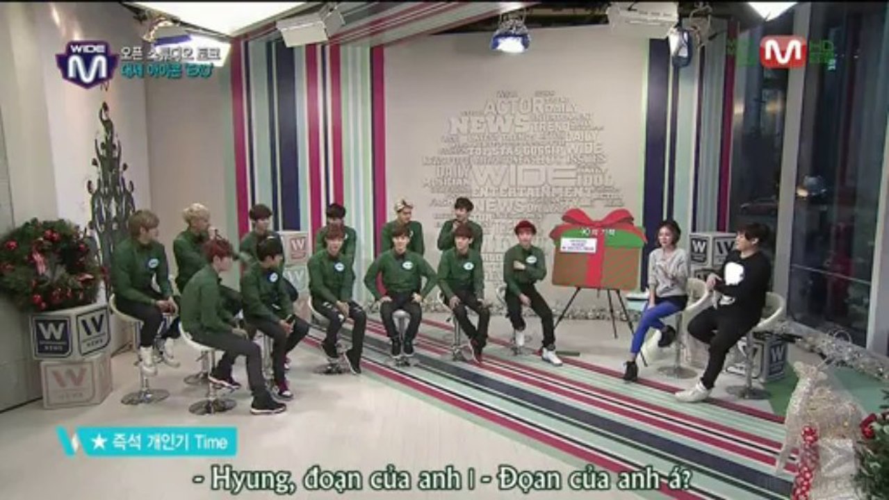[Vietsub] 131219 Mnet Open studio