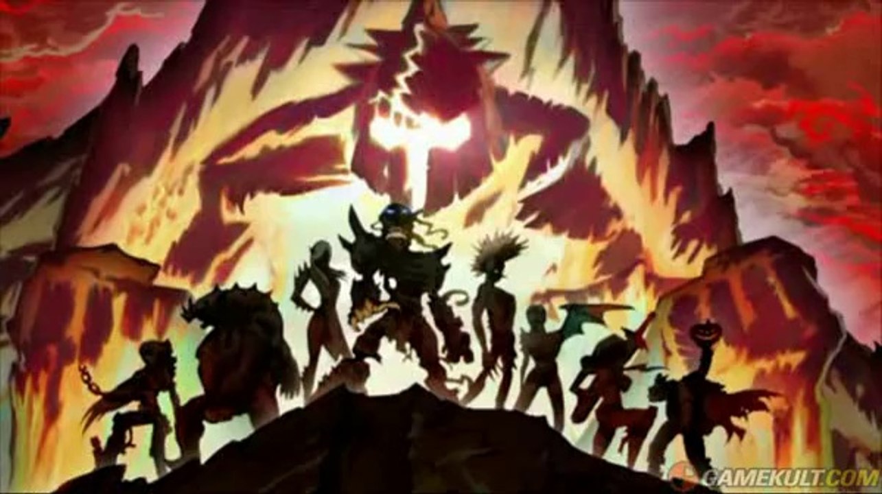 Guitar Hero : Warriors of Rock - L'intro du mode Quête, by Philippe Manoeuvre