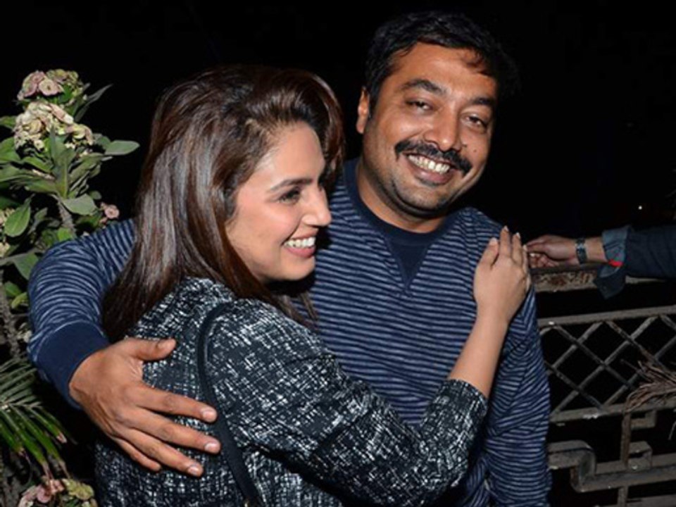 SPOTTED - Anurag Kashyap And Huma Qureshi