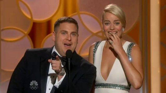 Golden Globes: Autocue fails as Jonah Hill presents award
