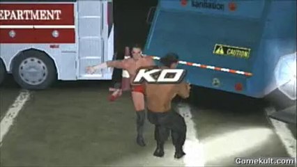 WWE Smackdown Vs. Raw 2008 - Mort au front